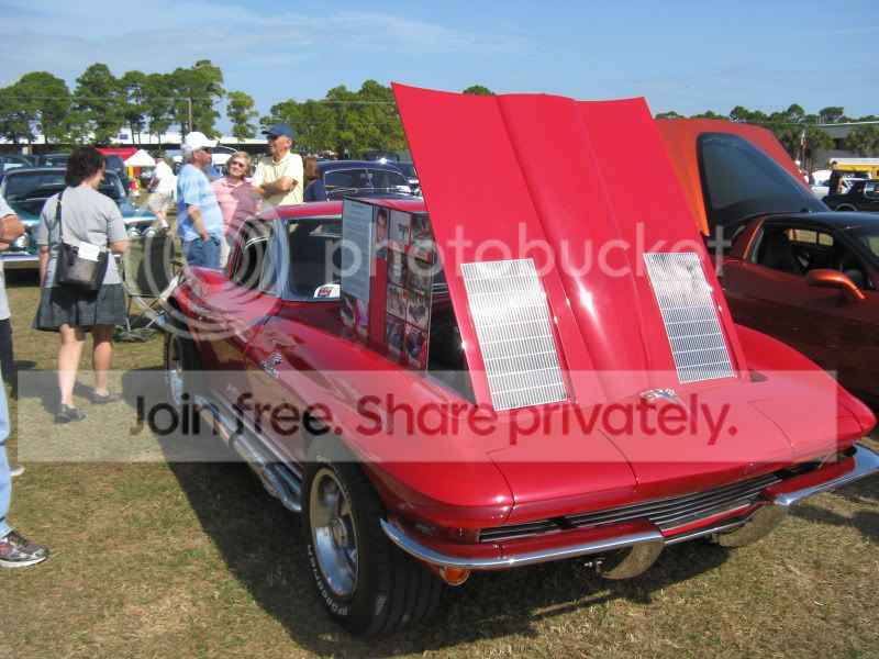 John Gotti's 63 SWC at Vero Beach car show today CorvetteForum Chevrolet Corvette Forum